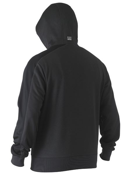 Bisley Recycle Flx & Move™ Pullover Hoodie with Print Charcoal