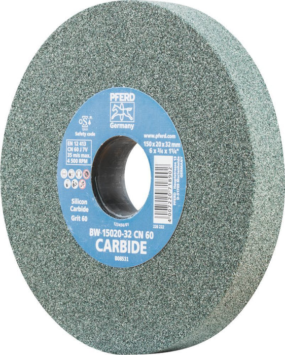 150mm Bench Grinding Wheel - Green BW 15020-32 CN 120 CARBIDE