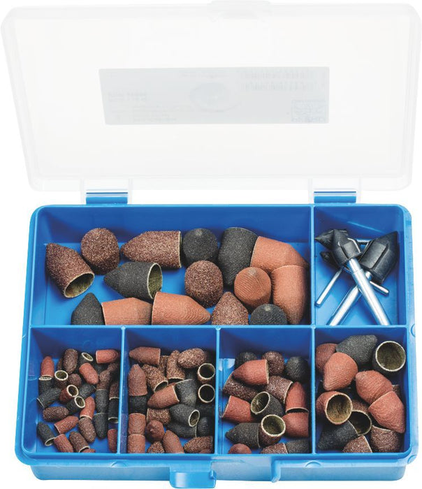 110pc POLICAP Abrasive Caps & Holders G Type PCS 110 G