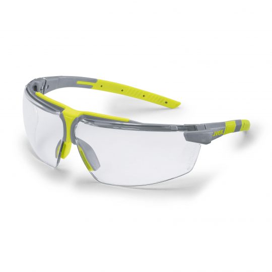 uvex i-3 add 2.0 Grey/Lime frame, Clear HC-AF Lens