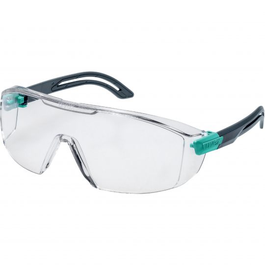 uvex i-lite planet anthracite/Teal, sv excellence clear lens