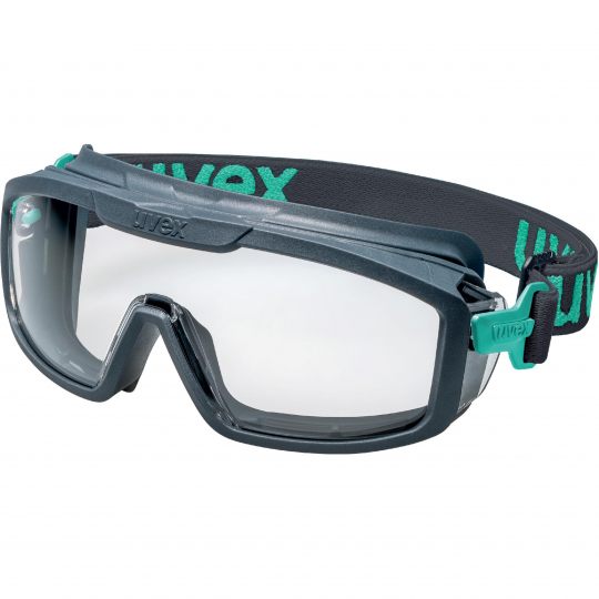 uvex i-guard+ planet anthracite/Teal, sv excellence clear lens