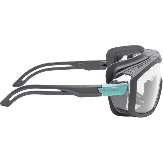 uvex i-guard planet anthracite/Teal, sv excellence clear lens