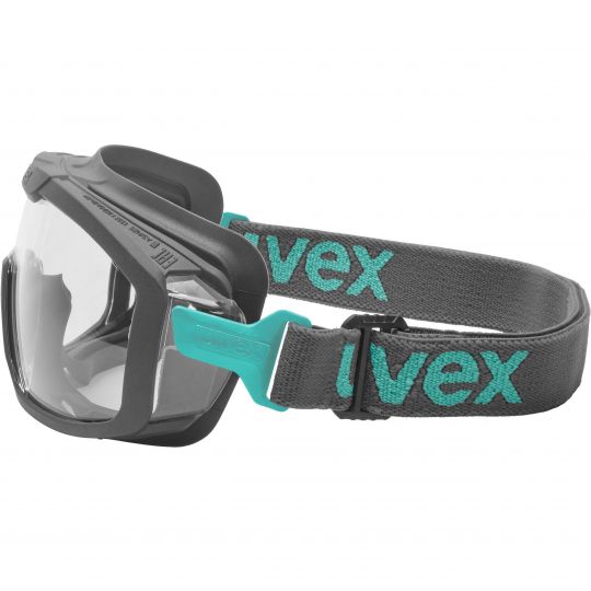 uvex i-guard+ planet anthracite/Teal, sv excellence clear lens