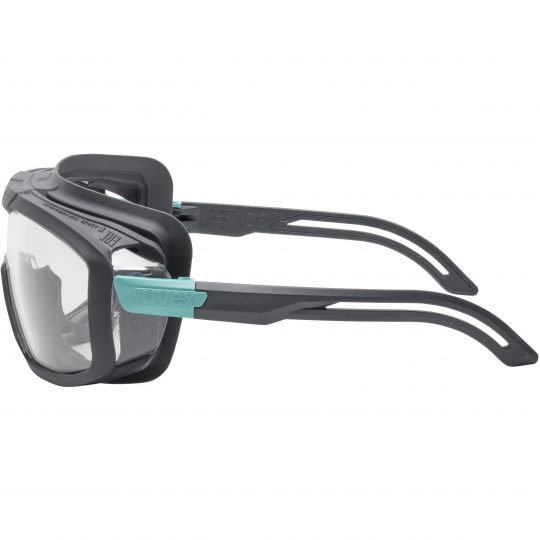 uvex i-guard planet anthracite/Teal, sv excellence clear lens