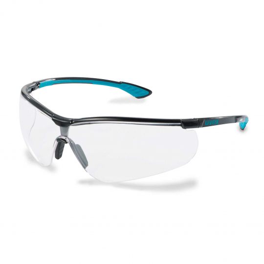 sportstyle black/blue, Clear sv sapphire/HC3000 lens