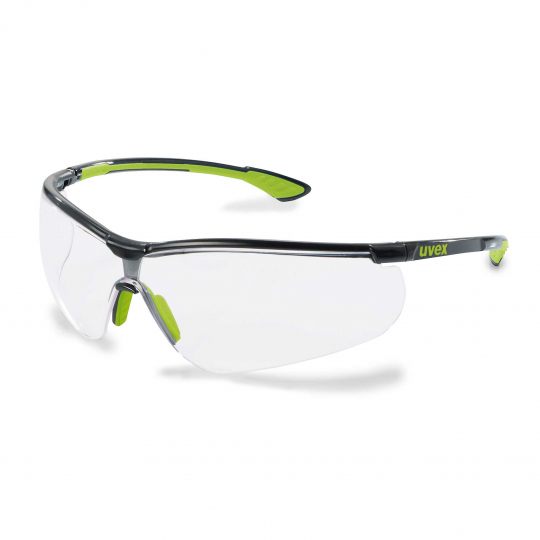 sportstyle black/green, Clear THS lens